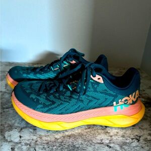 HOKA women’s running shoes size 7.
